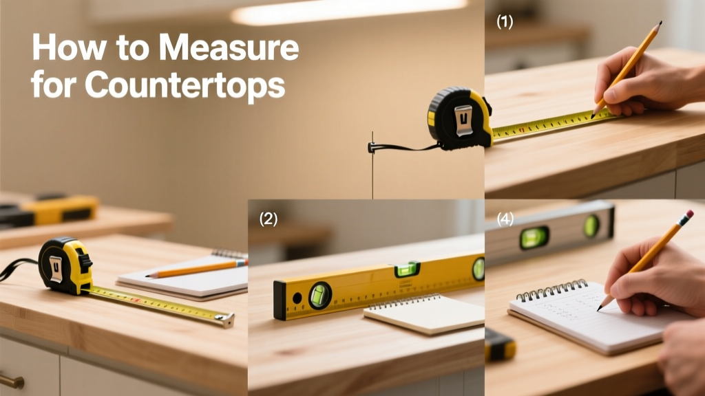 How to Measure for Countertops: A Step-by-Step Guide