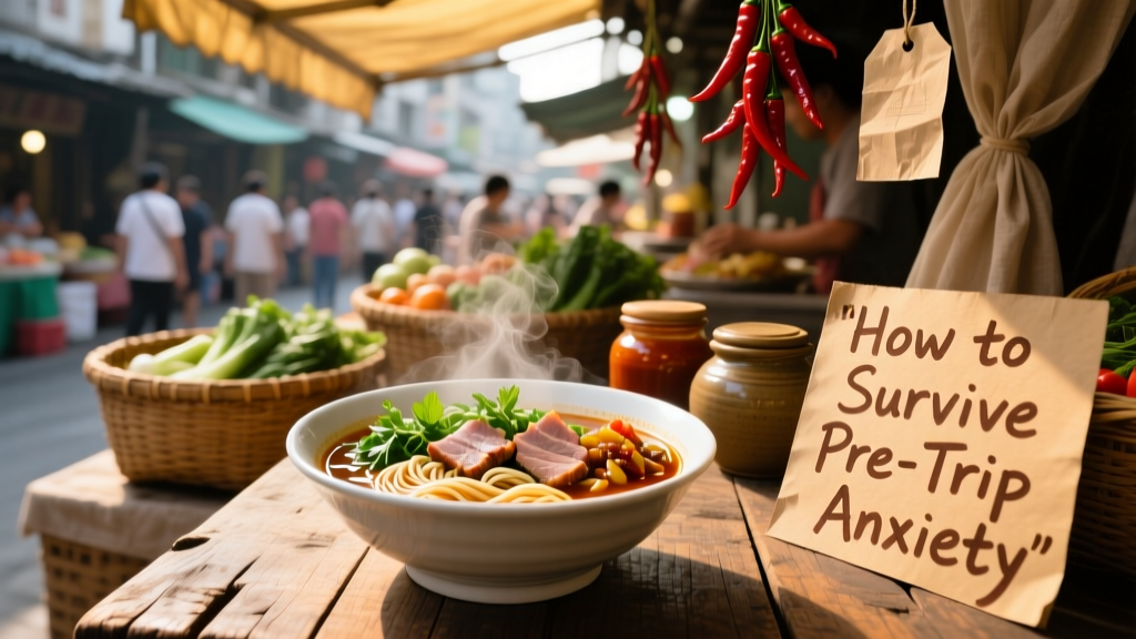 How To Survive Pre-Trip Anxiety: A Culinary Travel Writer’s Practical Toolkit