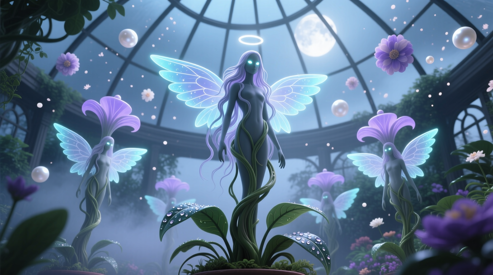 exotic angel houseplants