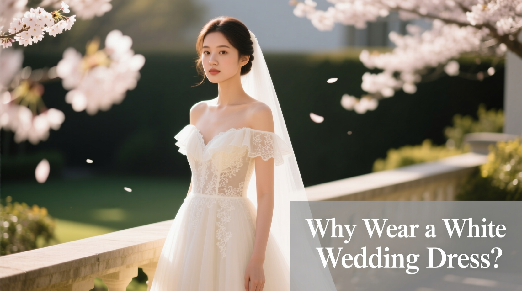 why wear white wedding dress