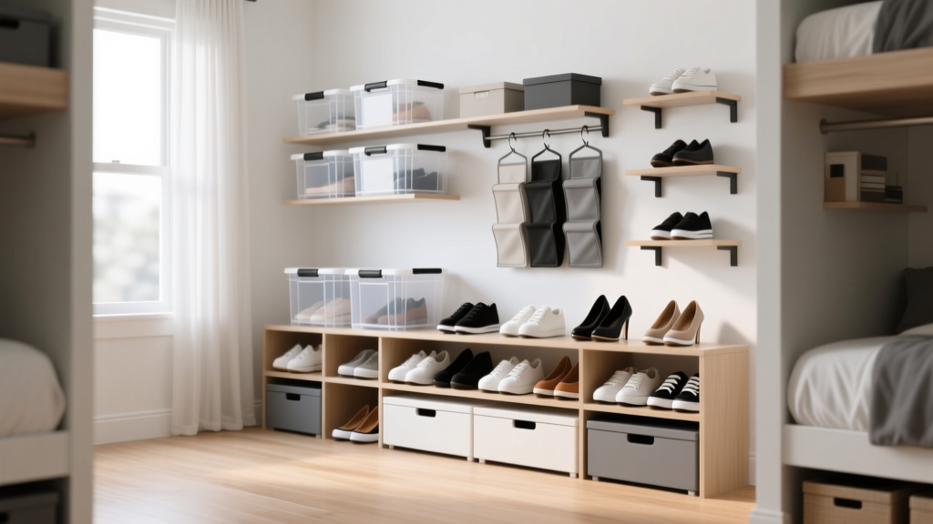 Best Shoe Storage Ideas for Dorm Rooms (Renter-Friendly!)