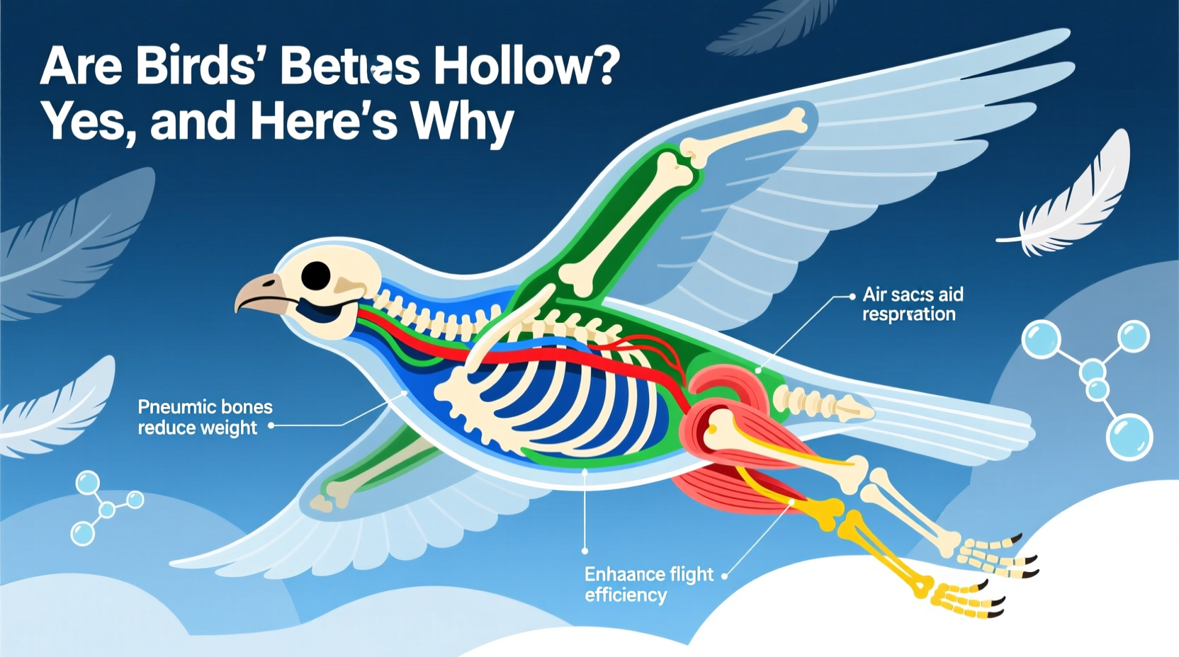 are birds bones hollow