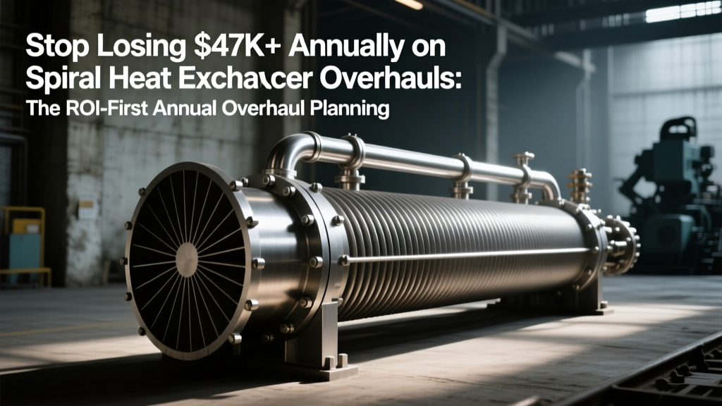 Spiral Heat Exchanger Overhaul: Cut Downtime 38%, Save $47K+