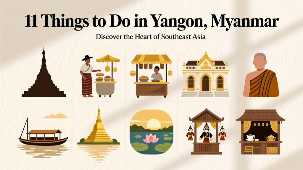11 Things To Do In Yangon Myanmar: A Culinary & Cultural Itinerary for Discerning Travelers