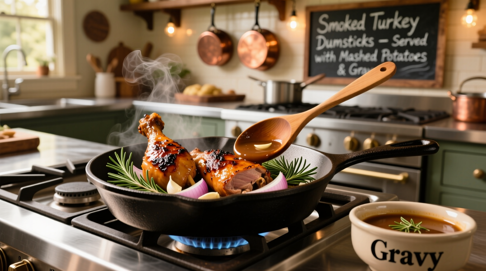 how to cook smoked turkey drumsticks