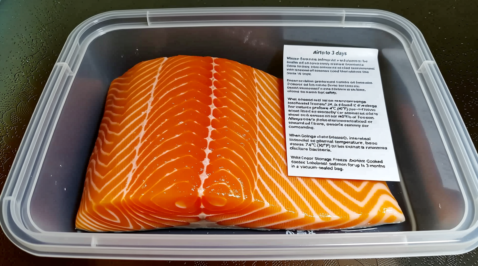 how long is cooked salmon good in the refrigerator