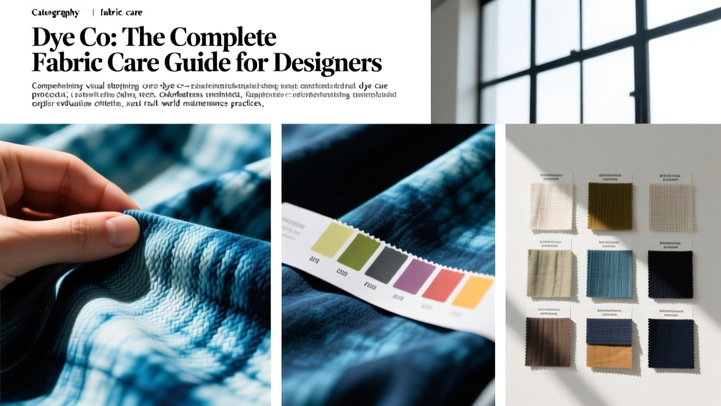 Dye Co: The Complete Fabric Care Guide for Designers