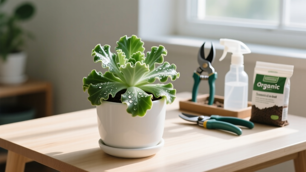 Crinkle Leaf Plant Propagation & Pest Control
