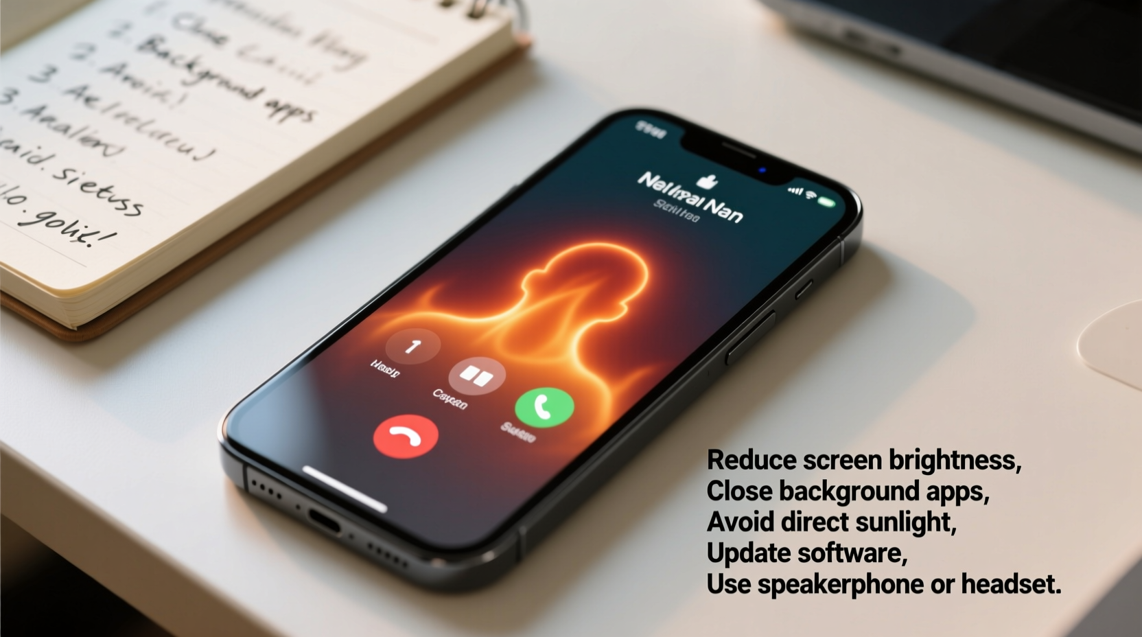 why does my phone get hot during calls troubleshooting steps