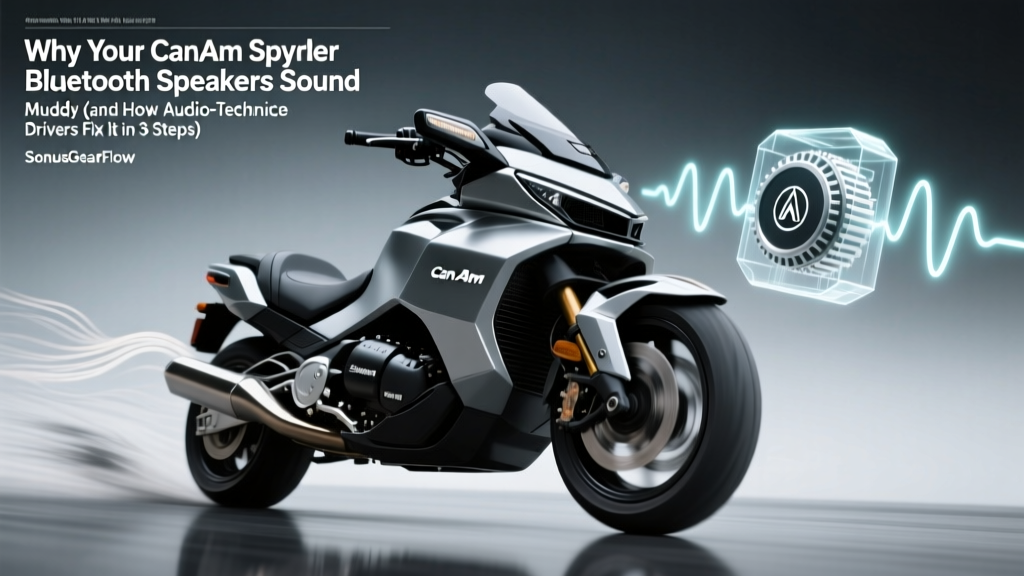 Can-Am Spyder Bluetooth Speakers: Audio-Technica Fix (2026)