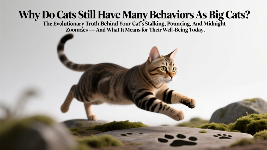 Why Do Cats Still Have Many Behaviors As Big Cats? The...