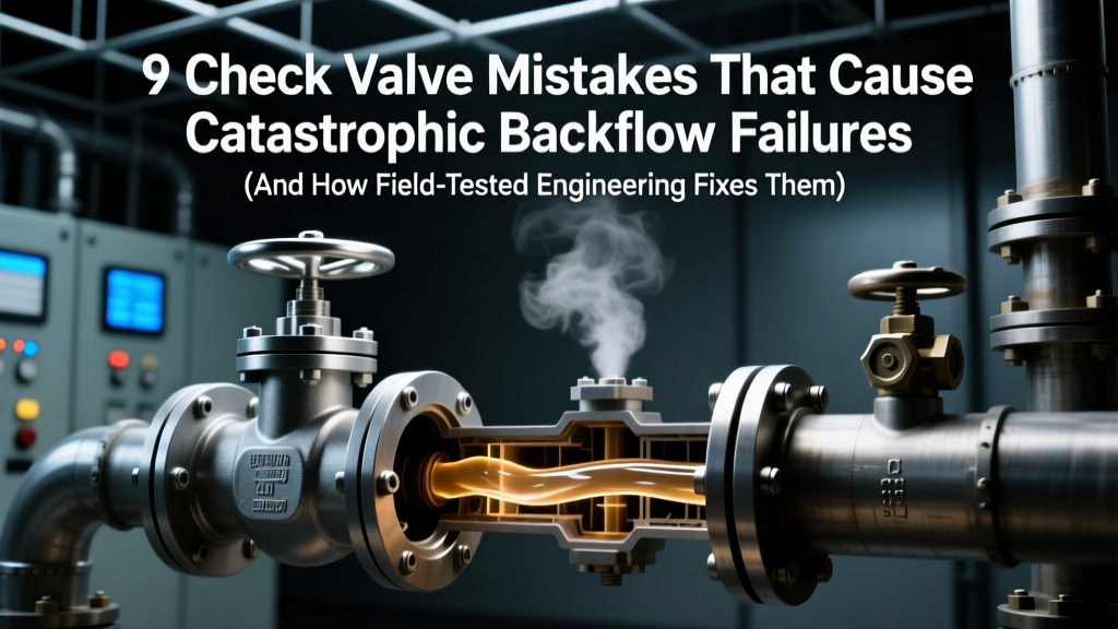 9 Check Valve Mistakes Causing Catastrophic Backflow