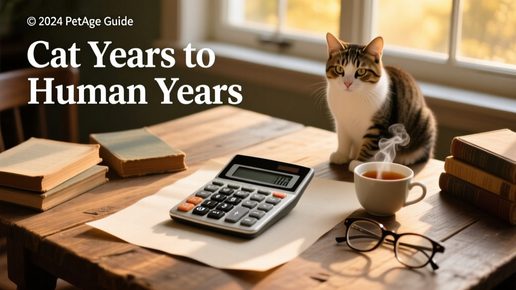 Cat Years to Human Years Calculator