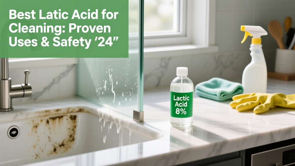Best Lactic Acid for Cleaning: Proven Uses & Safety '24