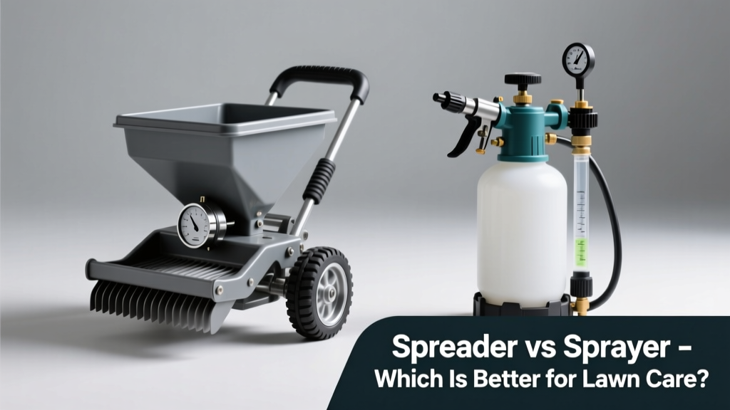 Spreader vs Sprayer: Which Is Better for Lawn Care?