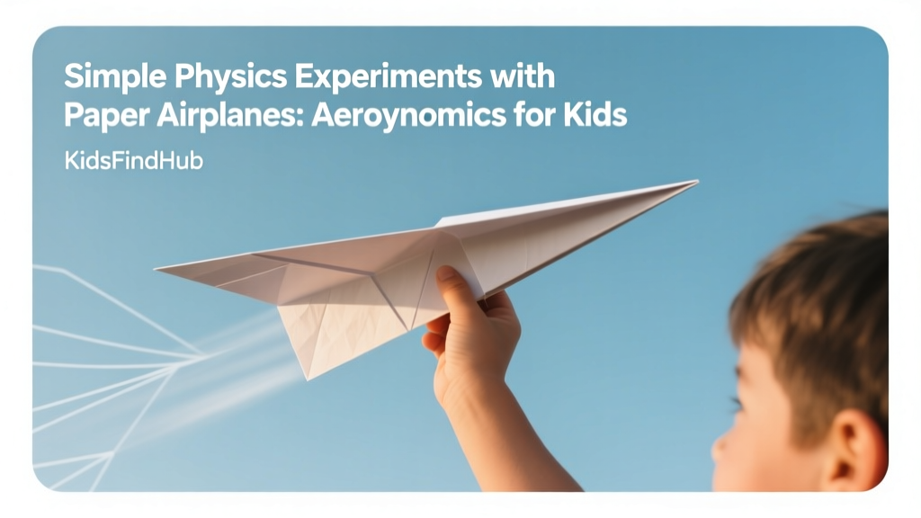Simple Physics Experiments with Paper Airplanes: Aerodynamics for Kids