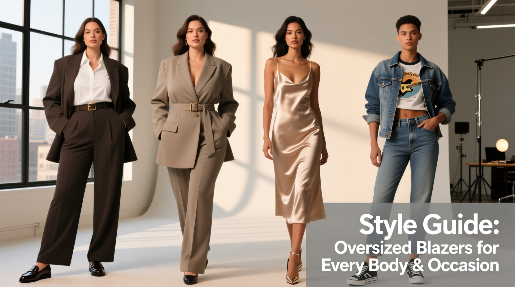 how to style oversized blazers for every body type and occasion