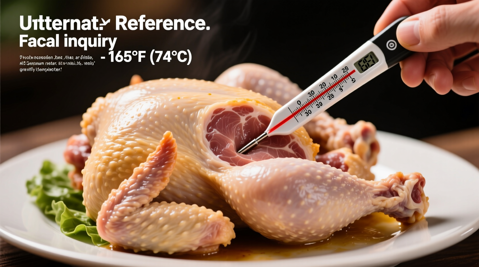 what temp should chicken be cooked to