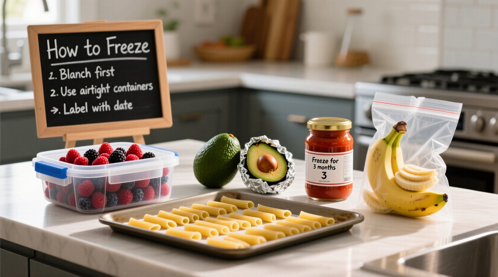 surprising foods you can freeze and how to do it