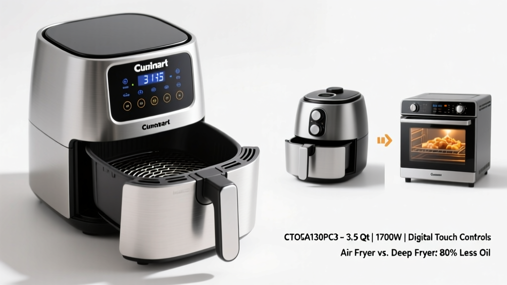 Cuisinart CTOA-130PC3 Air Fryer Features Explained