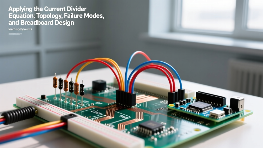 Applying the Current Divider Equation: Topology, Failure Modes, and Breadboard Design