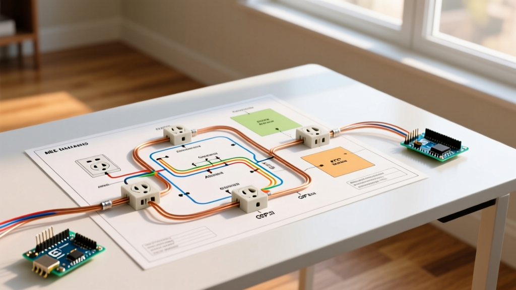 Reading a Room Electrical Wiring Diagram for NEC Code Compliance