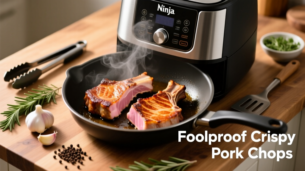Perfect Pork Chops in Ninja Foodi: Crispy, Juicy & Foolproof