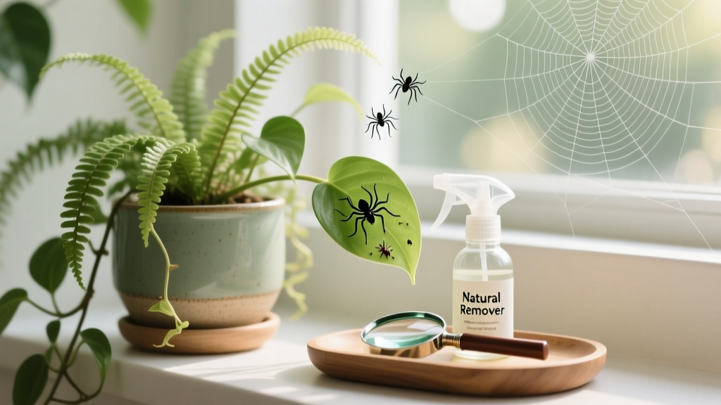 How to Kill Spiders on Indoor Plants Safely