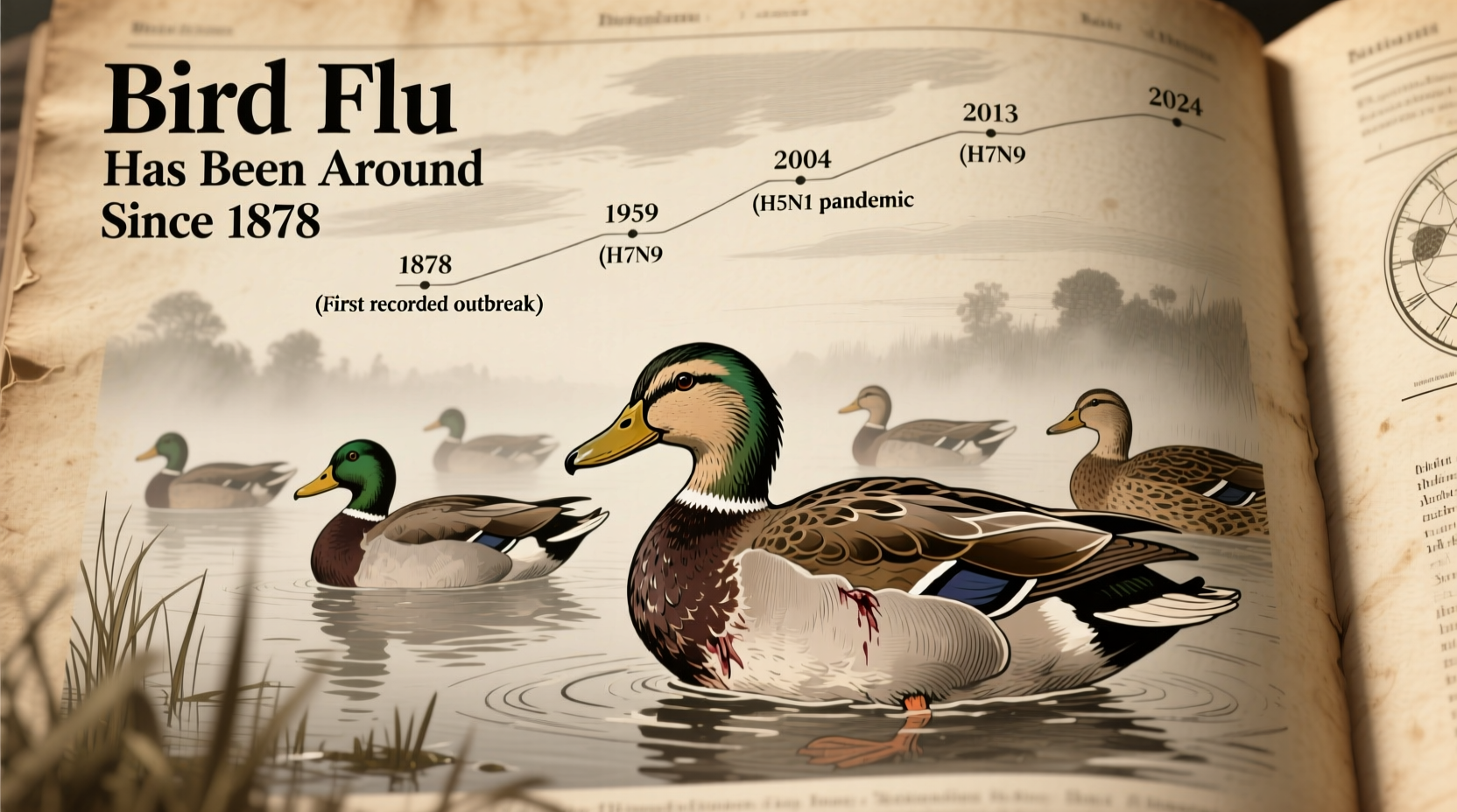 how long has the bird flu been around