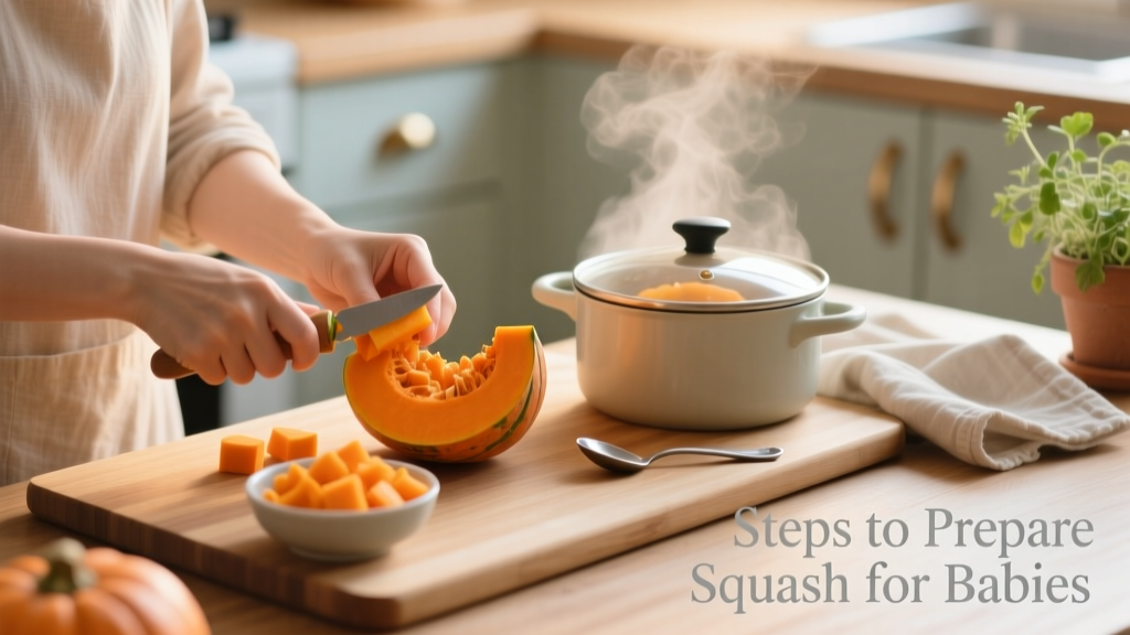 Safe, Nutritious, and Developmentally Appropriate Ways to Prepare Squash for Babies (6–24 Months)