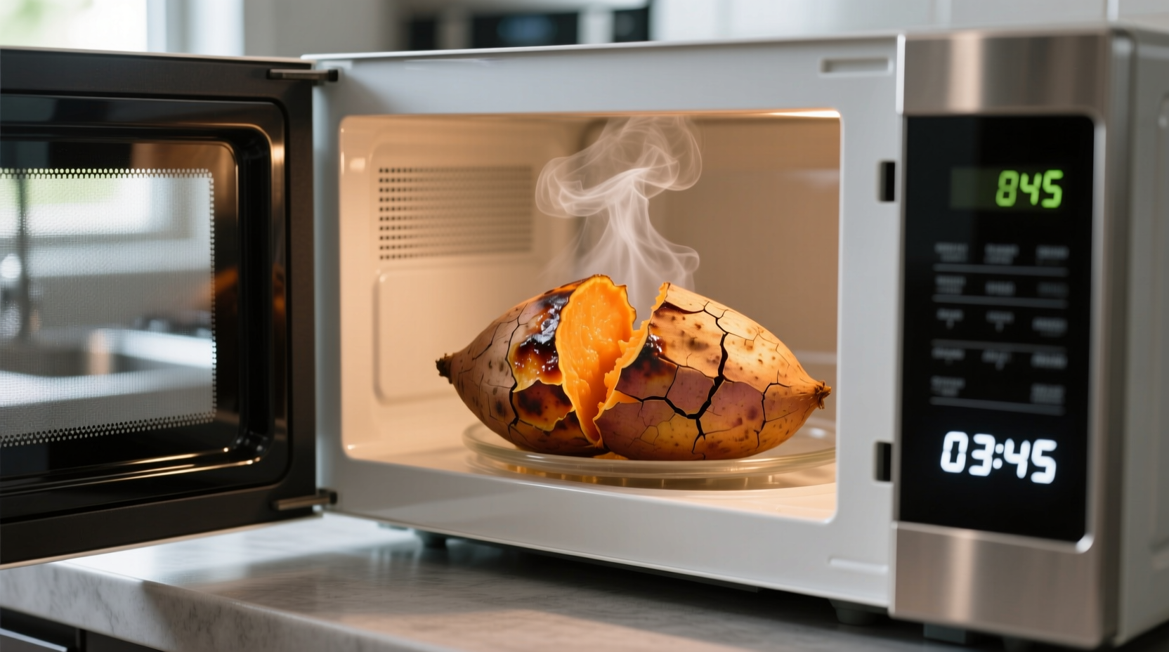 Microwave a Sweet Potato in 5 Minutes: Perfect Every Time