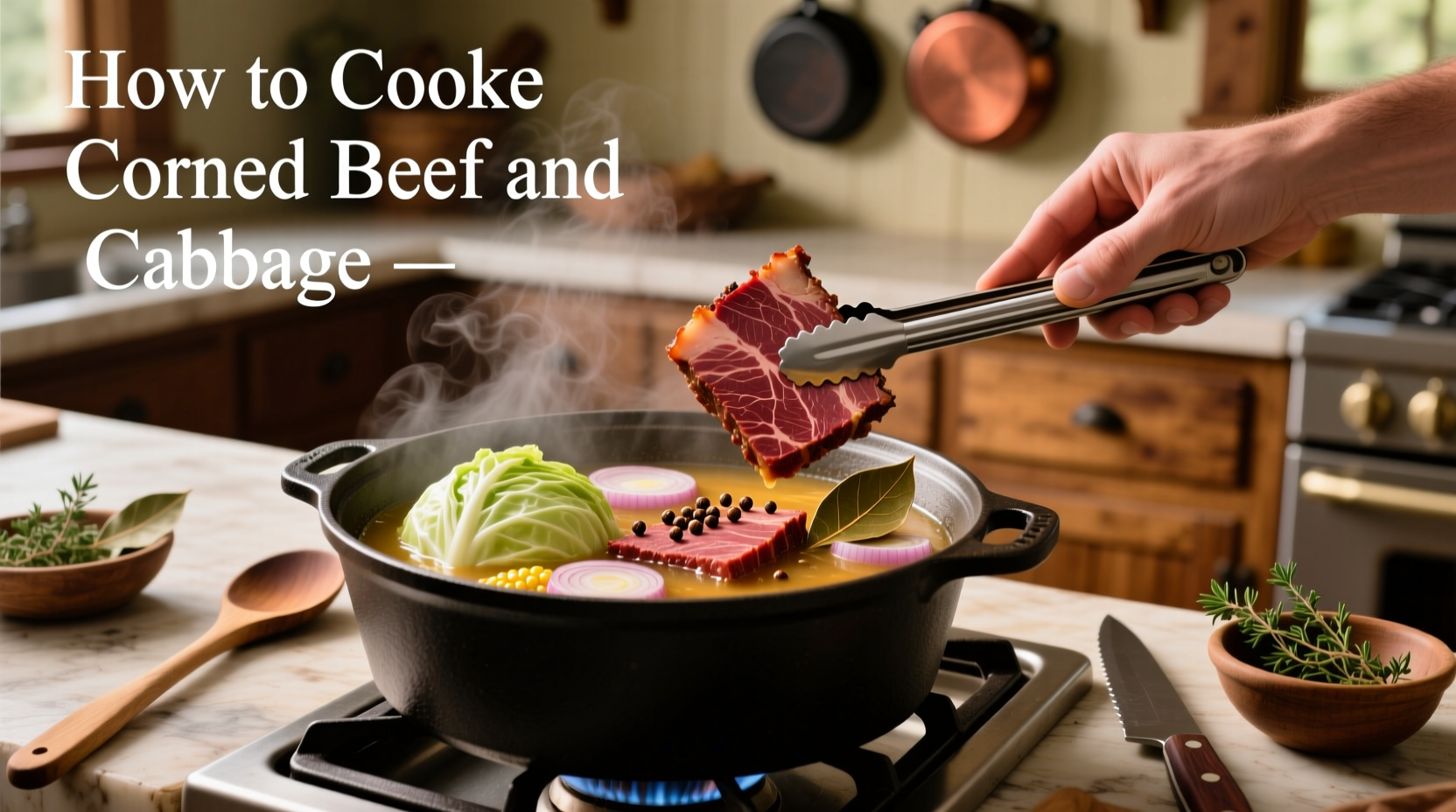 how cook corned beef and cabbage