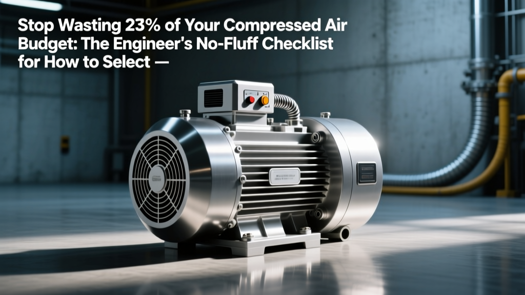 Two-Stage Air Compressor Selection: 7 Critical Specs