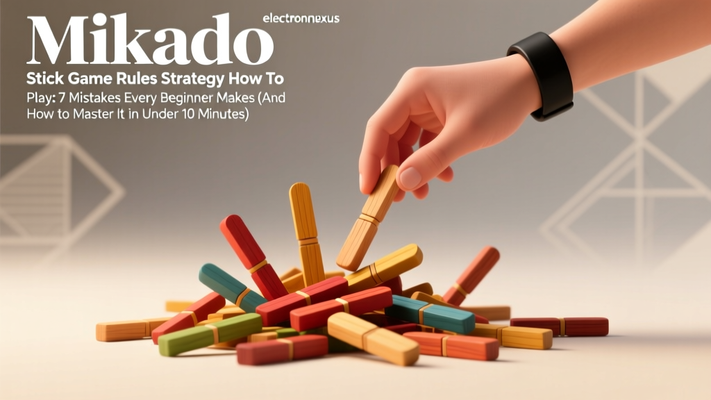 Mikado Stick Game Rules Strategy How To Play: 7 Mistakes Every Beginner Makes (And How to Master It in Under 10 Minutes)