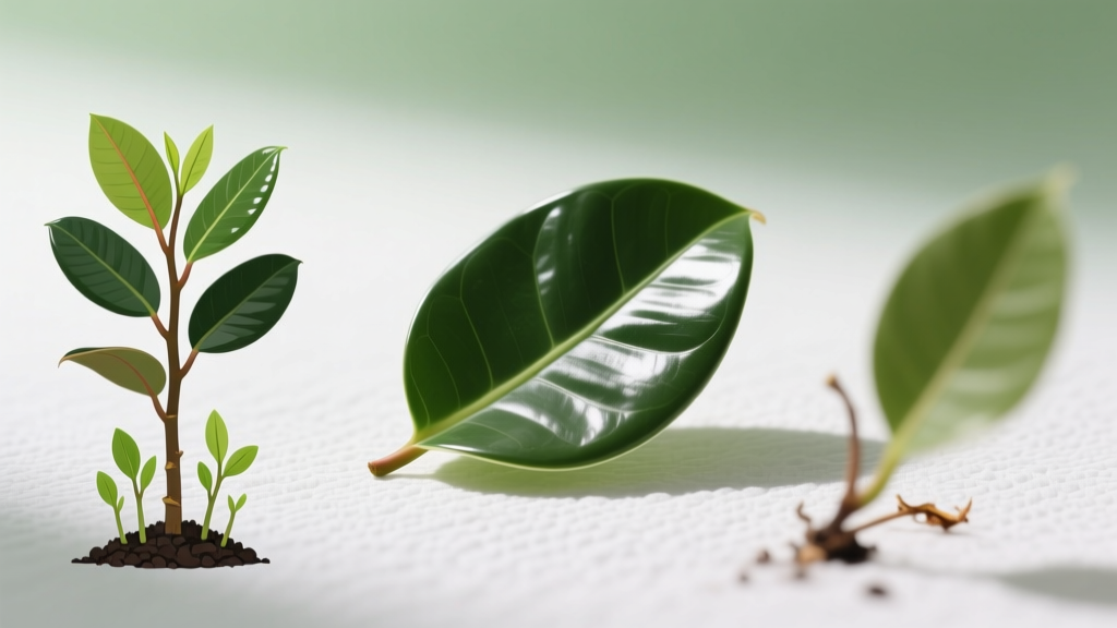 Small How To Propagate Rubber Plant Leaf