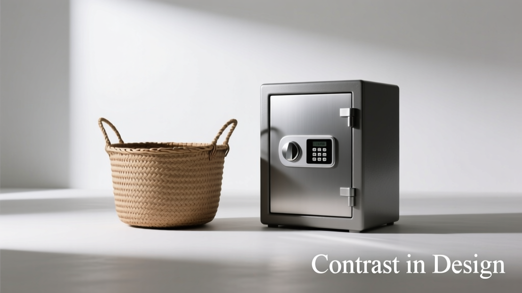 Baskets and Safes Compared: Functional Clarity for Minimalist Living Spaces