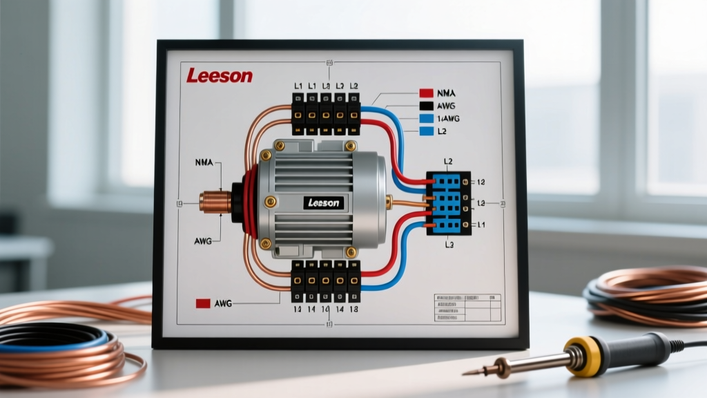 Leeson Electric Motor Wiring Diagram: Gauge & Color Code Guide