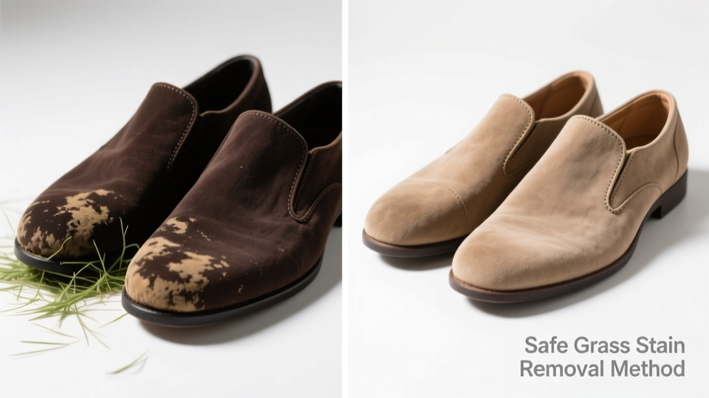 How to Remove Grass Stains from Suede Safely