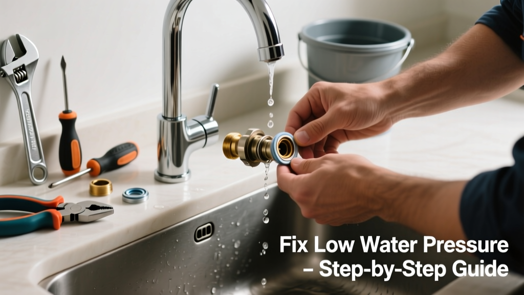 Fix Low Water Pressure in Your Kitchen Faucet