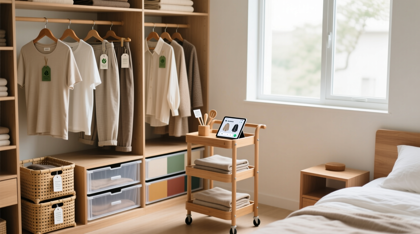 closet organization tips for sustainable fashion lovers