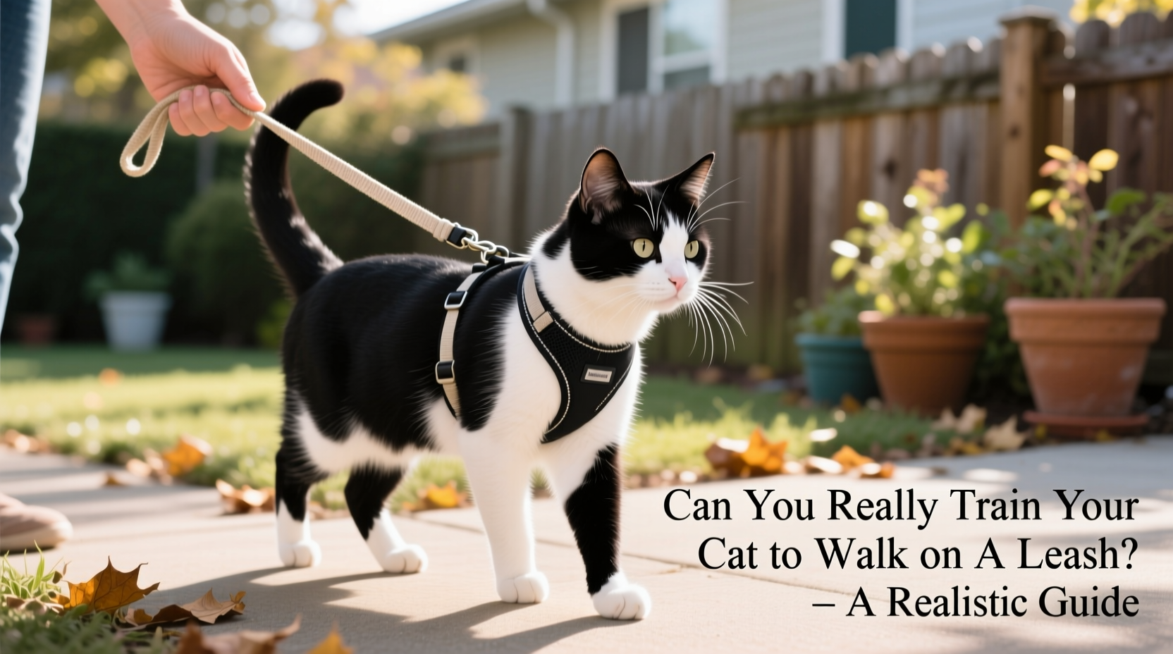 can you really train your cat to walk on a leash a realistic guide