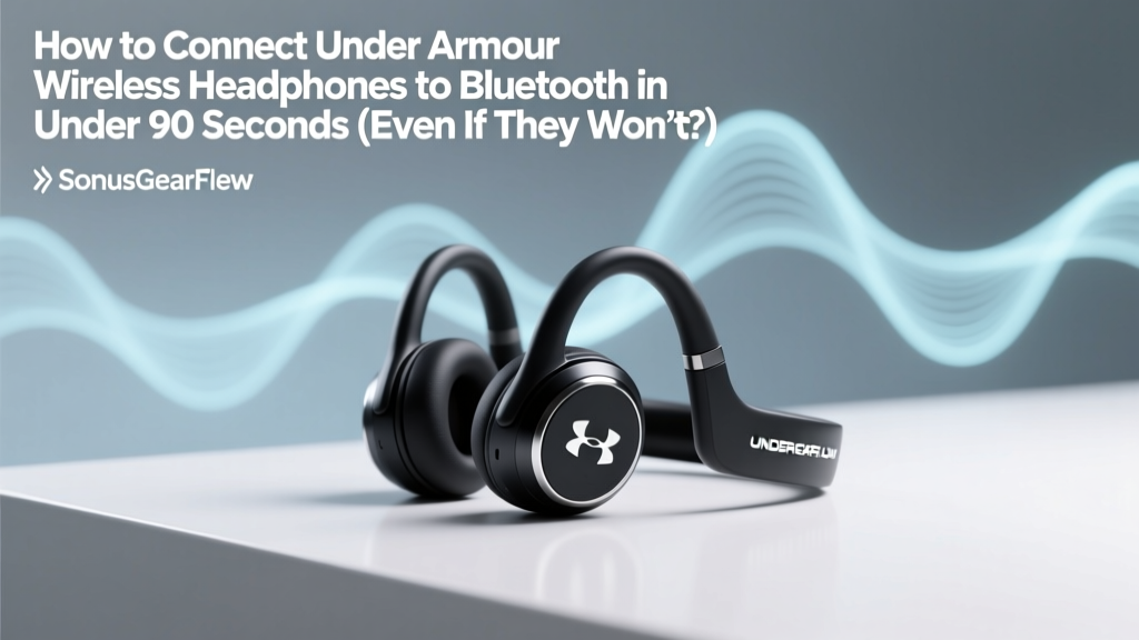 How to Connect Under Armour Wireless Headphones to Bluetooth