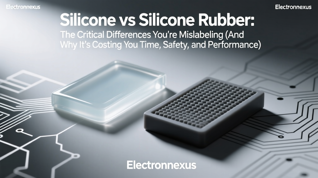 Silicone vs Silicone Rubber: The Critical Differences You’re Mislabeling (And Why It’s Costing You Time, Safety, and Performance)