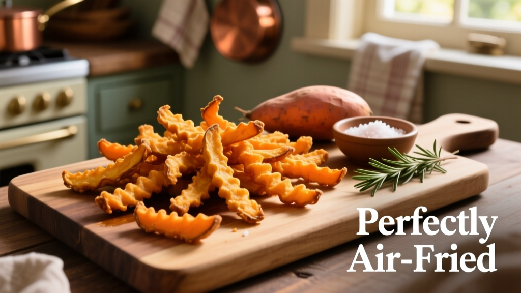 How to Air Fry Alexia Sweet Potato Crinkle Fries Perfectly