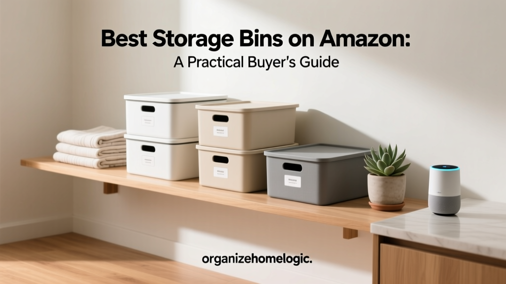 Best Storage Bins on Amazon: A Practical Buyer’s Guide