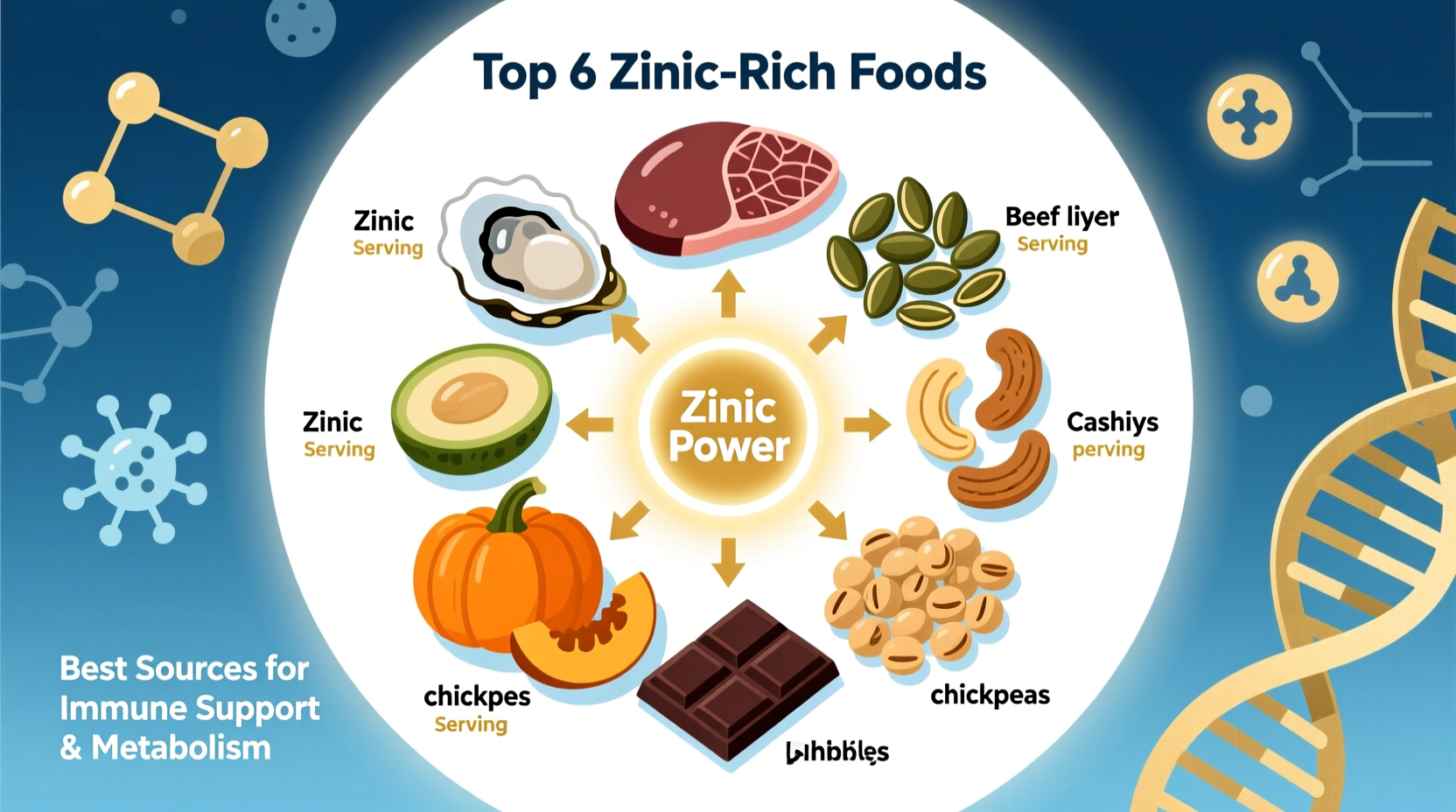 what food has most zinc