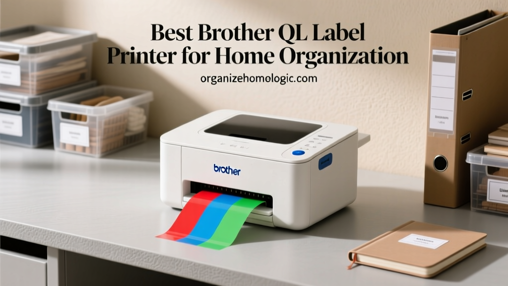 Best Brother QL Label Printer for Home Organization