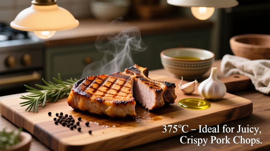 Best Air Fryer Temperature for Pork Chops (°C)