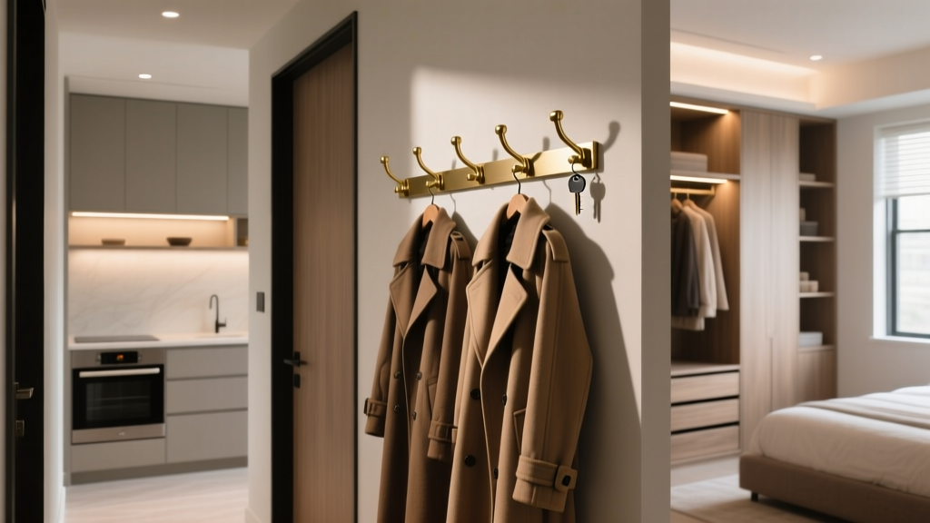 Entryway Key Hook System: The 3-Point Contact Rule for He...