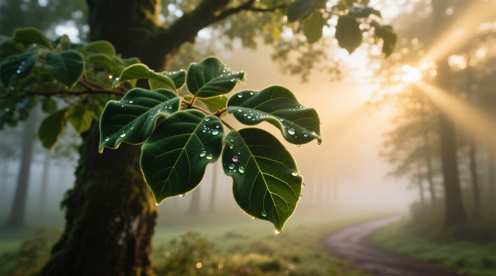 tree with velvety leaves